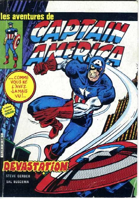 Scan de la Couverture Captain America n 22